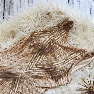 Aidan Mattox Sequined Dress